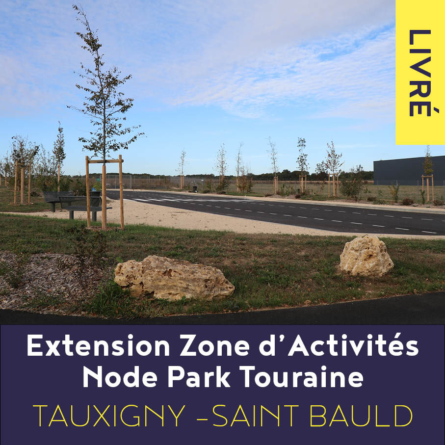 Extension ZA Node Park Touraine Tauxigny