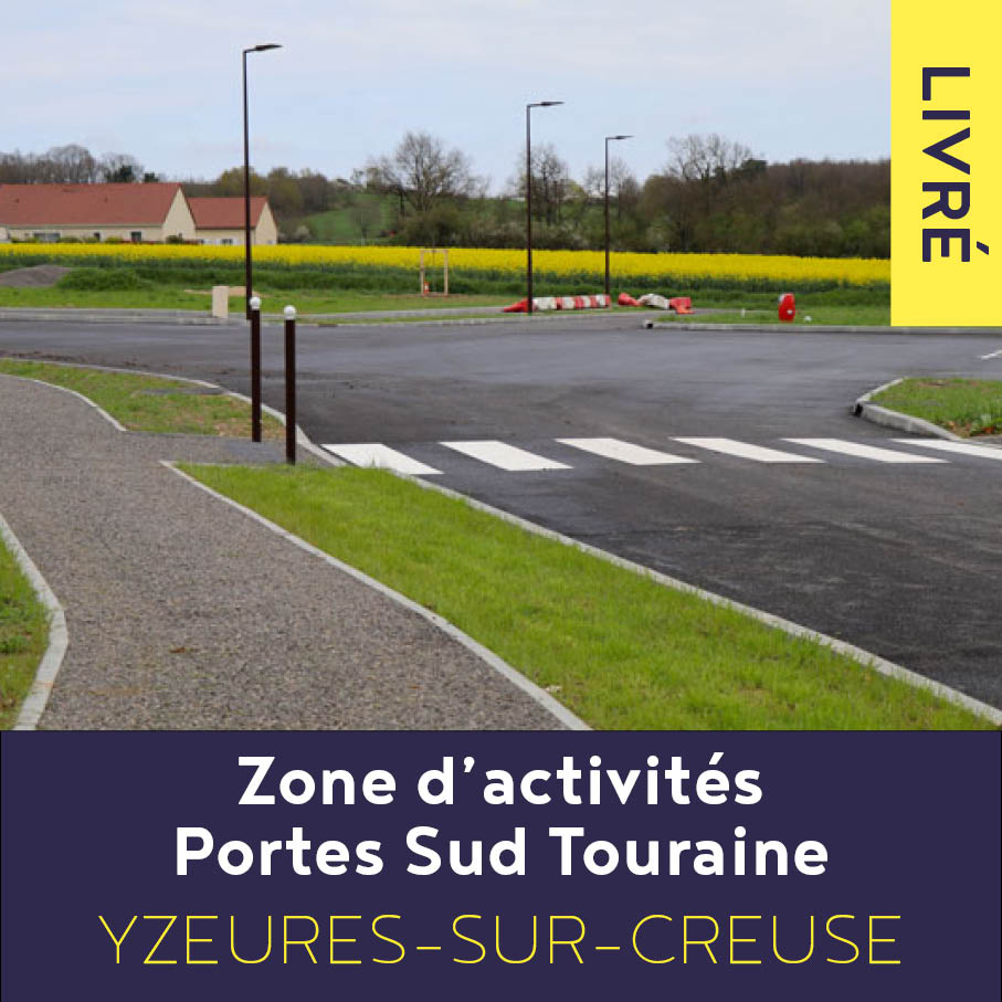 Zône d'activités Portes Sud Touraine Yzeures-sur-Creuse